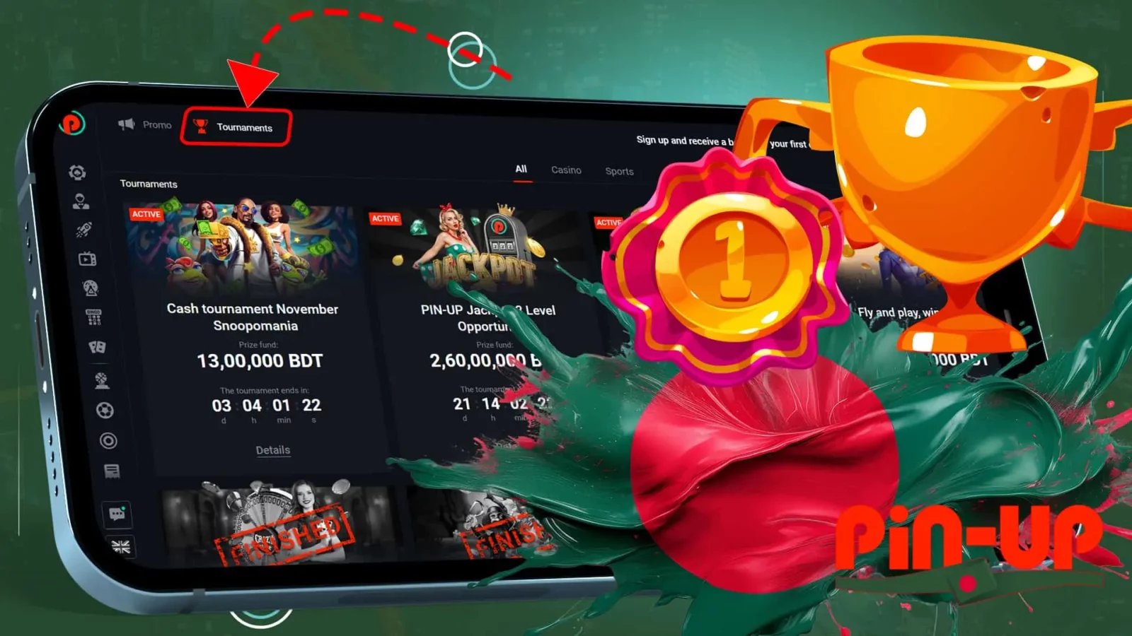 Check out the many exciting casino tournaments